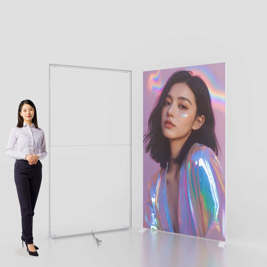 Large SEG LED Light Box 3x2.5m – Trade Show Backdrop – Style 104 – SEG LED Light Box