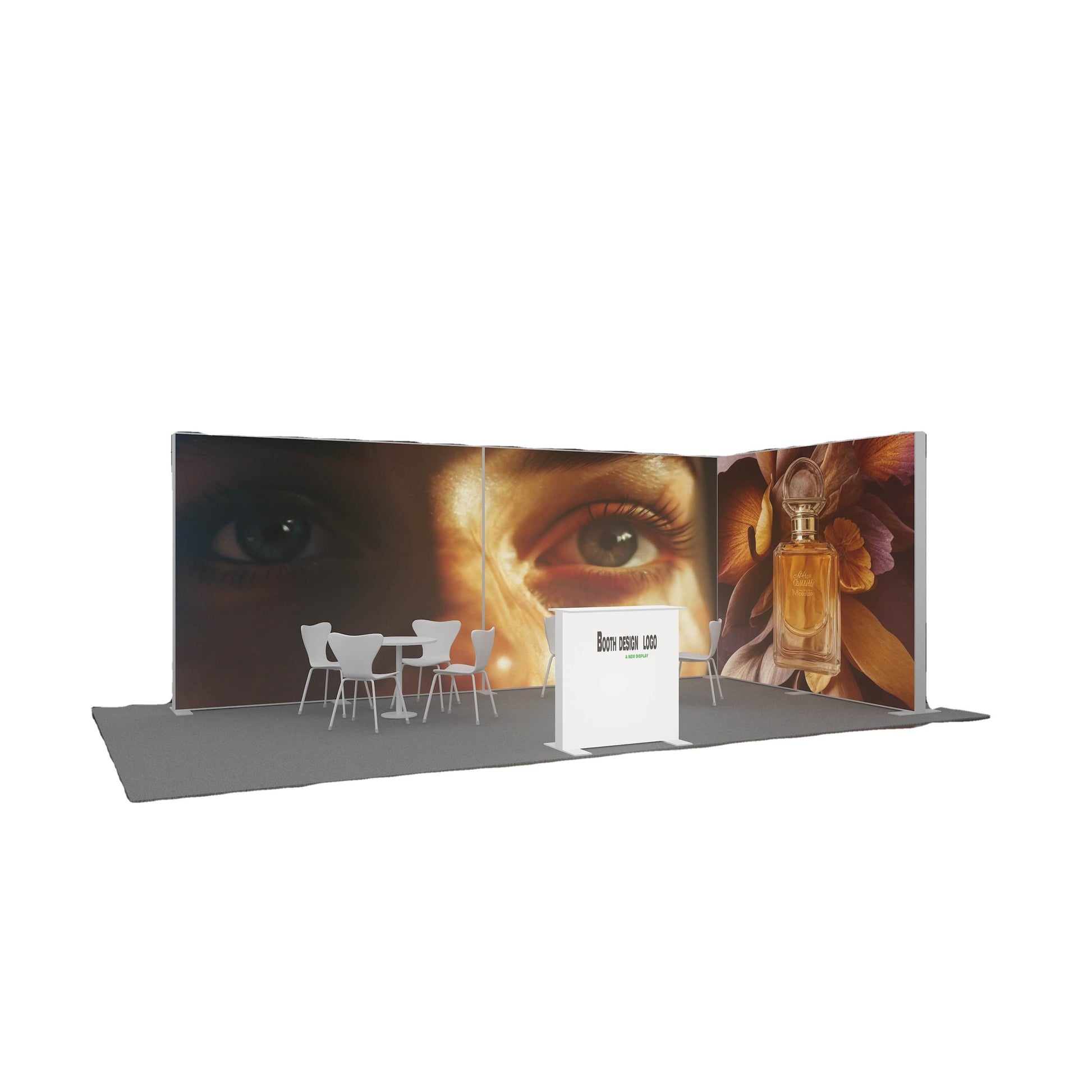 Large SEG LED Light Box 3x2.5m – Trade Show Backdrop – Style 228 – SEG LED Light Box
