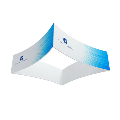 Tension Fabric Ceiling Hanging Banner – Trade Show Advertising Display – Trade Show Ceiling Banner