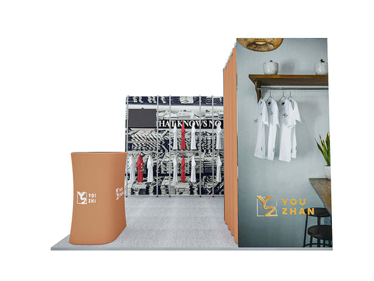 10x20ft (3x6m) Exhibition Booth – Style 018 | ASM Exhibits – View 2