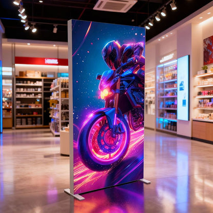 SEG 80mm LED Light Box – Portable Trade Show Display – Style 021 – SEG LED Light Box