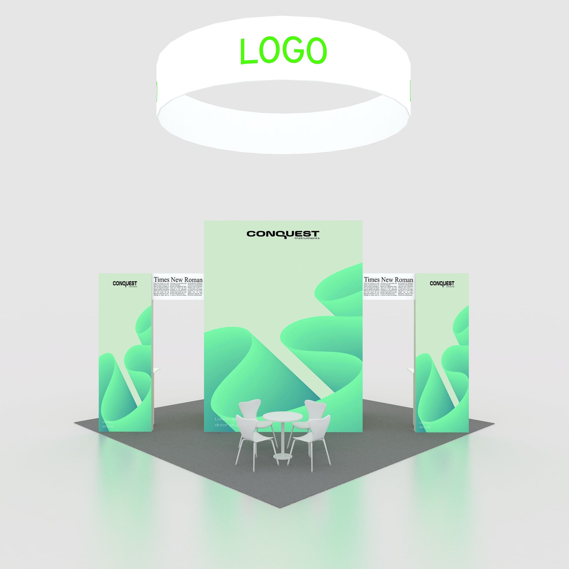 20x20ft (6x6m) Exhibition Booth – Style 012 | ASM Exhibits – View 5