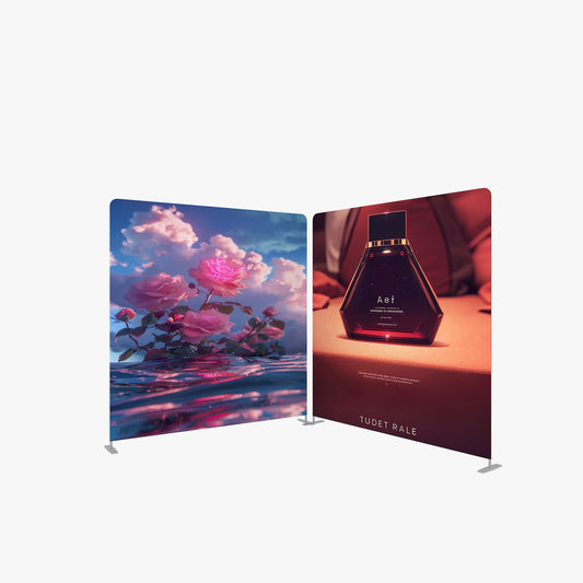 EZ Tube Tension Fabric Banner Stand – Portable Trade Show Display – Style 08 – View 2