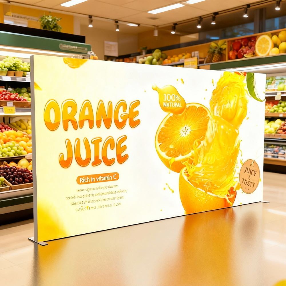 Large SEG LED Light Box 10x20ft – Exhibition Booth Display – Style 256 – SEG LED Light Box