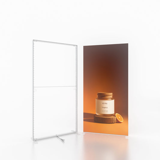 Large SEG LED Light Box 3x2.5m – Trade Show Backdrop – Style 117 – SEG LED Light Box