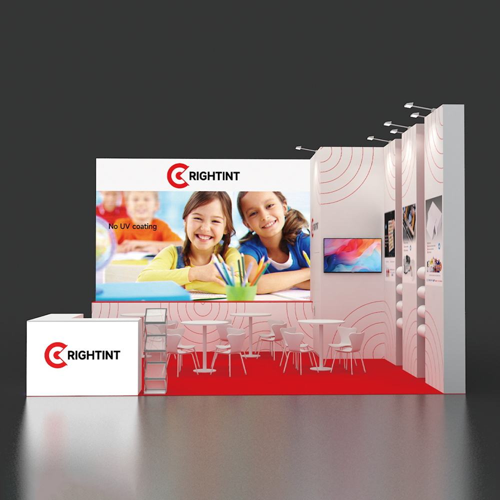 20x20ft (6x6m) Exhibition Booth – Style 003 | ASM Exhibits – View 2