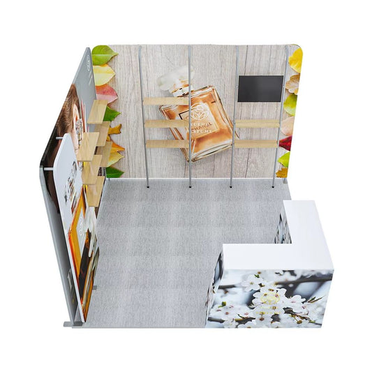 10x10ft (3x3m) Exhibition Booth – Style 041 | ASM Exhibits – View 2
