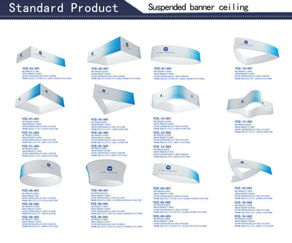 Tension Fabric Ceiling Hanging Banner for Trade Show Booths – All Sizes – View 6
