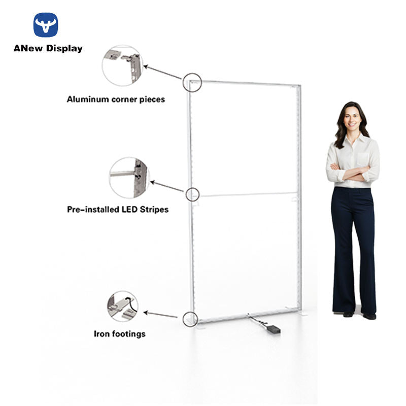 Double-Sided SEG LED Light Box – Exhibition Display – Style 154 – View 2