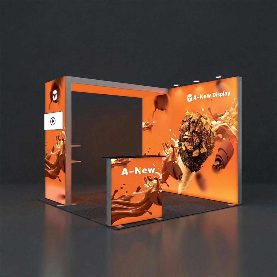 10x10ft (3x3m) Exhibition Booth – Style 017 | ASM Exhibits – Trade Show Exhibition Booth