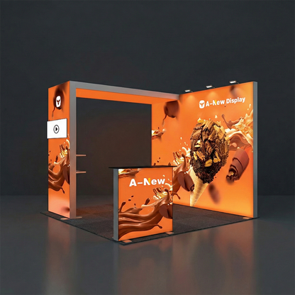 10x10ft (3x3m) Exhibition Booth – Style 017 | ASM Exhibits – Trade Show Exhibition Booth