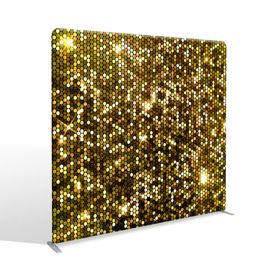 EZ Tube Tension Fabric Banner Stand – Portable Trade Show Display – Style 38 – Tension Fabric Display