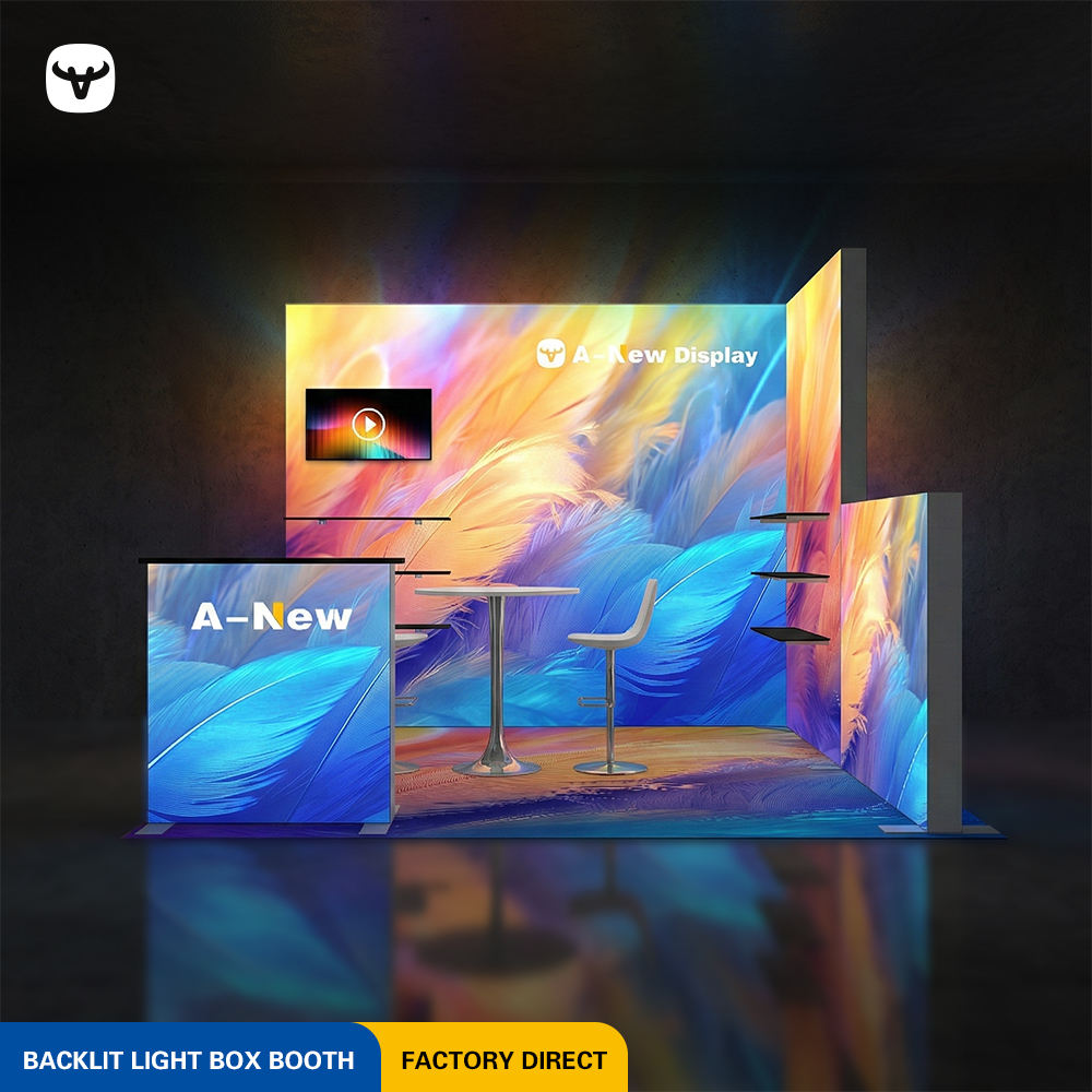 10x10ft (3x3m) Exhibition Booth – Style 012 | ASM Exhibits – Trade Show Exhibition Booth