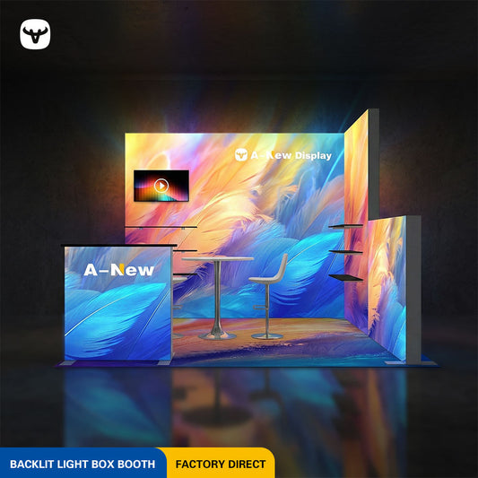 10x10ft (3x3m) Exhibition Booth – Style 012 | ASM Exhibits – Trade Show Exhibition Booth