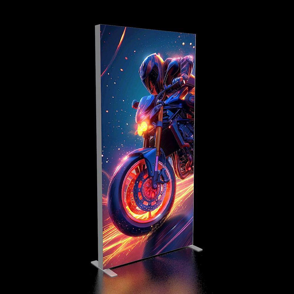 SEG 80mm LED Light Box – Portable Trade Show Display – Style 021 – View 2