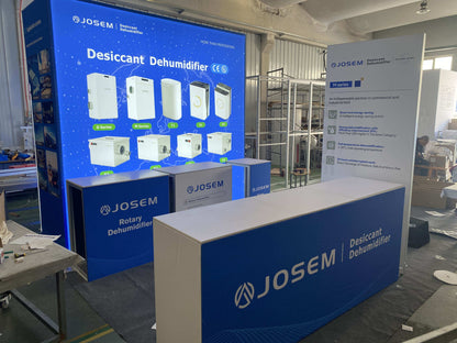 10x10ft (3x3m) Exhibition Booth – Style 054 | ASM Exhibits – View 6