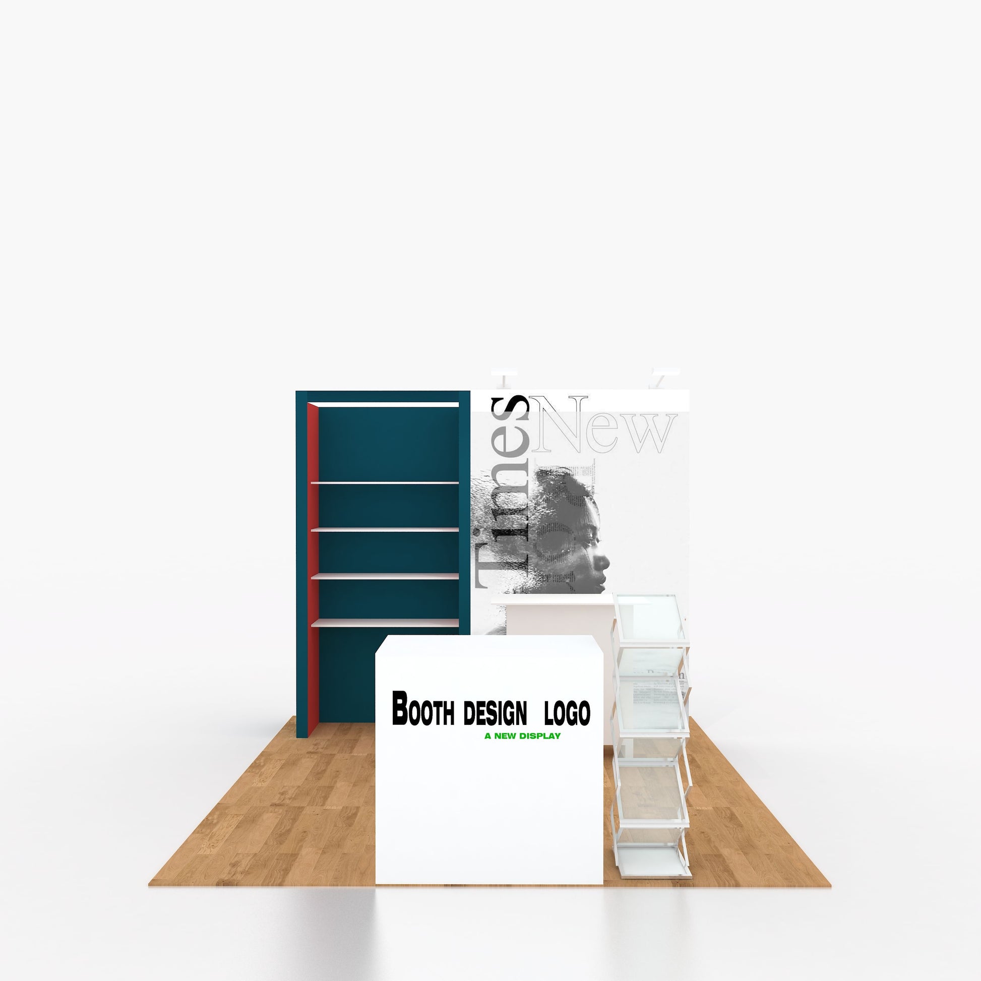 10x10ft (3x3m) Exhibition Booth – Style 068 | ASM Exhibits – View 2