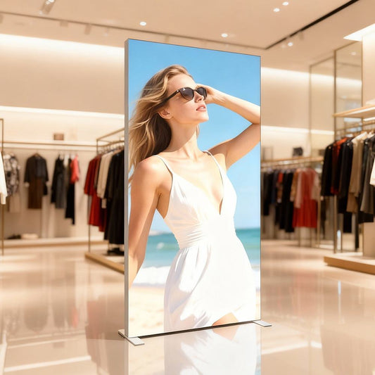 Large SEG LED Light Box 3x2.5m – Trade Show Backdrop – Style 036 – SEG LED Light Box