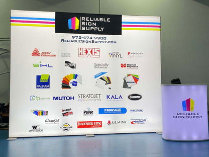 Large SEG LED Light Box 3x2.5m – Trade Show Backdrop – Style 202 – View 6