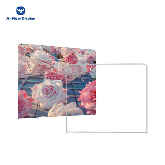 Event & Wedding Tension Fabric Backdrop – Custom Printed Display – Style 65 – Tension Fabric Display