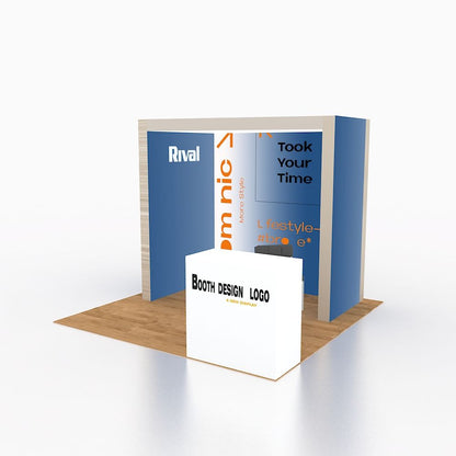 10x10ft (3x3m) Exhibition Booth – Style 066 | ASM Exhibits – View 4