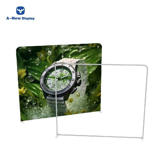 EZ Tube Tension Fabric Banner Stand – Portable Trade Show Display – Style 70 – Tension Fabric Display