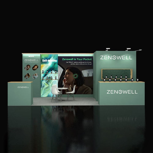 10x20ft (3x6m) Exhibition Booth – Style 007 | ASM Exhibits – View 2