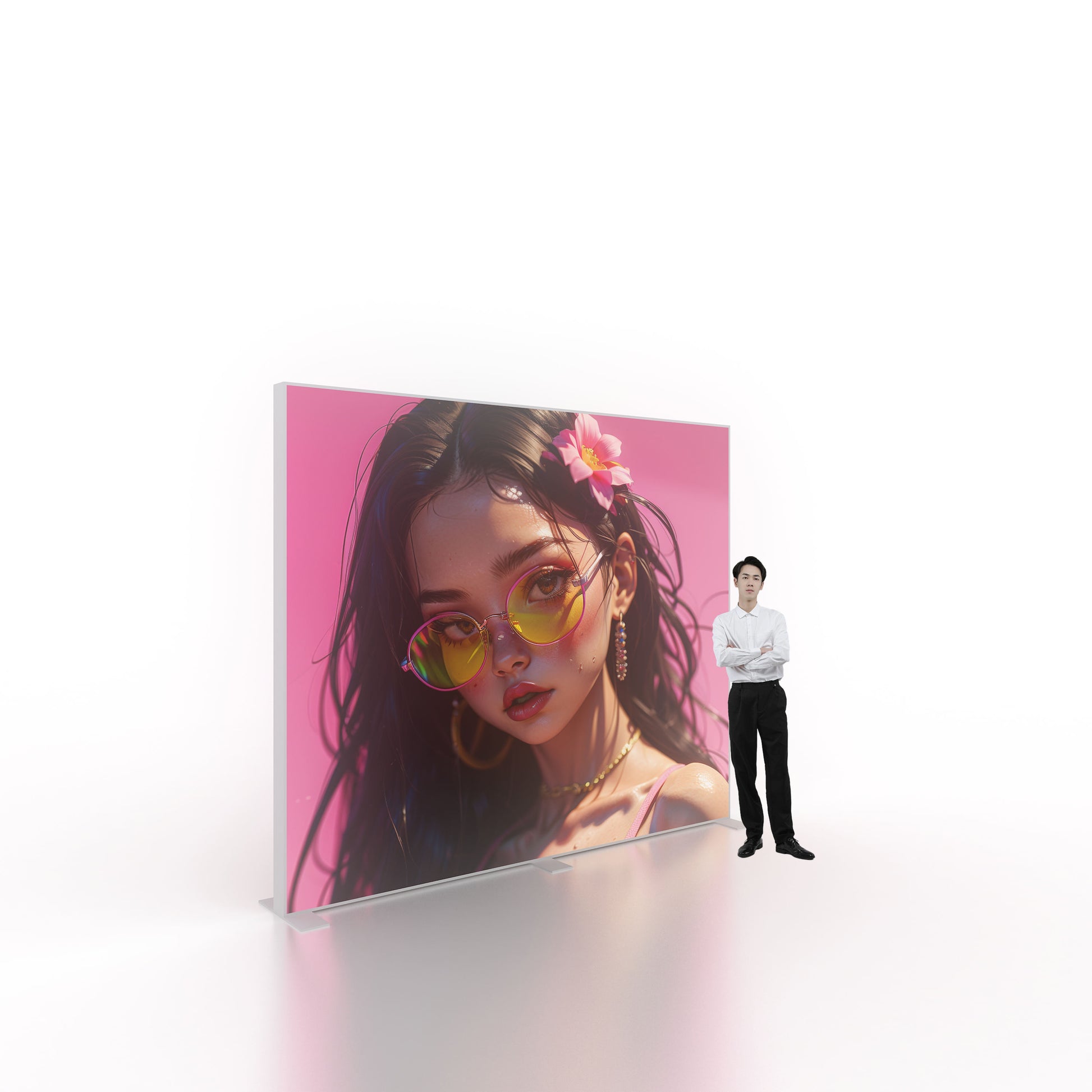 Large SEG LED Light Box 3x2.5m – Trade Show Backdrop – Style 188 – SEG LED Light Box