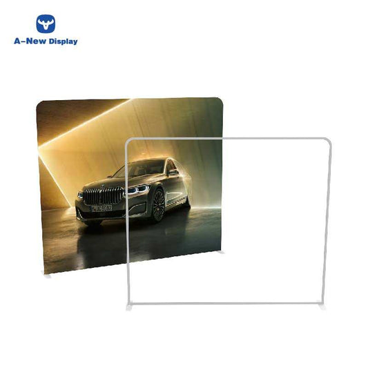 Double-Sided Tension Fabric Backdrop – Trade Show Display Stand – Style 31 – Tension Fabric Display