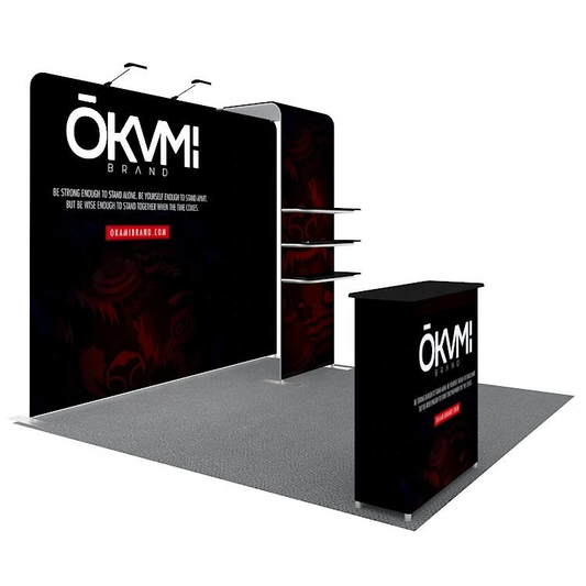 10x10ft (3x3m) Exhibition Booth – Style 044 | ASM Exhibits – Trade Show Exhibition Booth