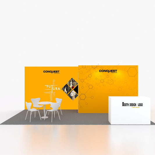 10x20ft (3x6m) Exhibition Booth – Style 023 | ASM Exhibits – Trade Show Exhibition Booth