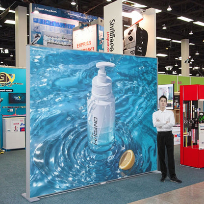 Large SEG LED Light Box 3x2.5m – Trade Show Backdrop – Style 027 – SEG LED Light Box