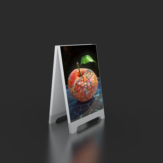 SEG LED Poster Floor Stand – Aluminum Frame Advertising Display – Style 006 – SEG LED Poster Floor Stand