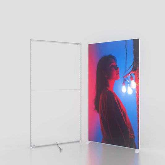 Large SEG LED Light Box 3x2.5m – Trade Show Backdrop – Style 049 – SEG LED Light Box