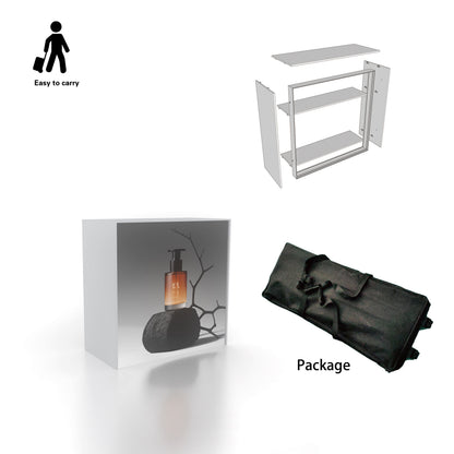 Portable Aluminum LED Reception Desk – Style 70 | ASM Exhibits – View 4