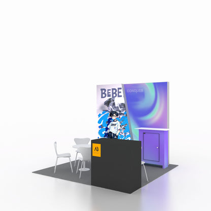 10x20ft (3x6m) Exhibition Booth – Style 020 | ASM Exhibits – View 3