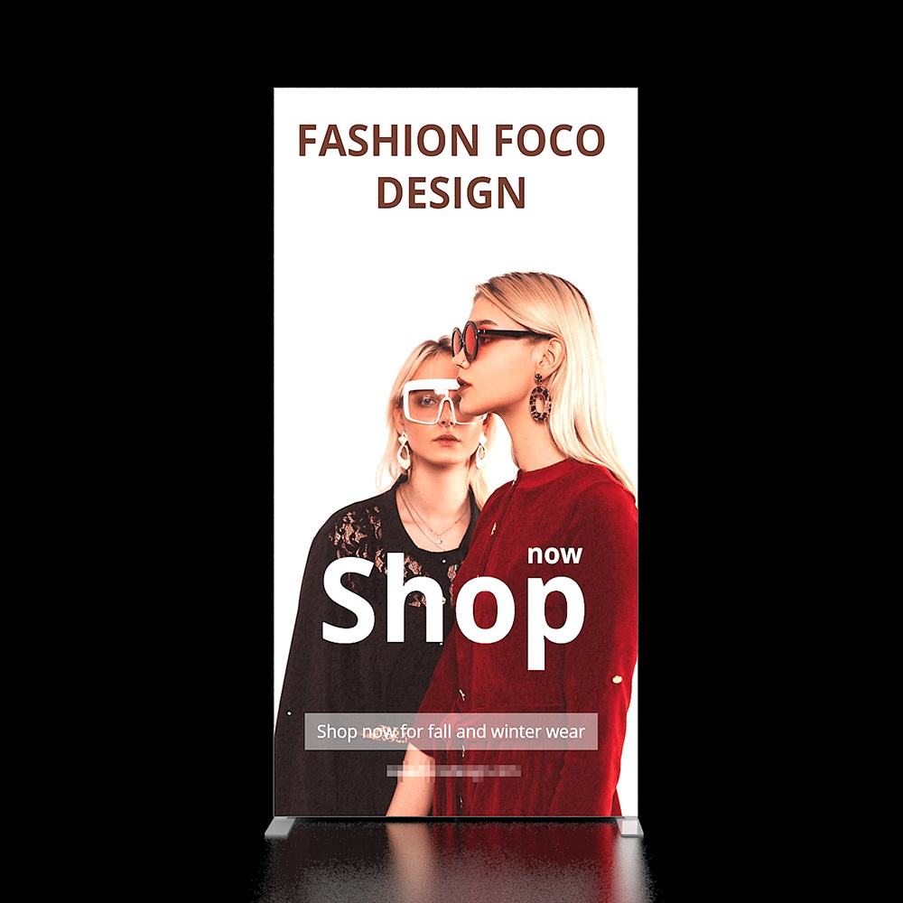 Large SEG LED Light Box 3x2.5m – Trade Show Backdrop – Style 179 – View 2