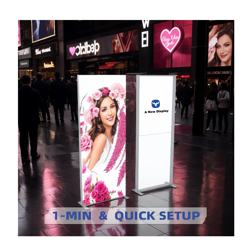SEG LED Light Box – Portable Trade Show Display – Style 160 – SEG LED Light Box