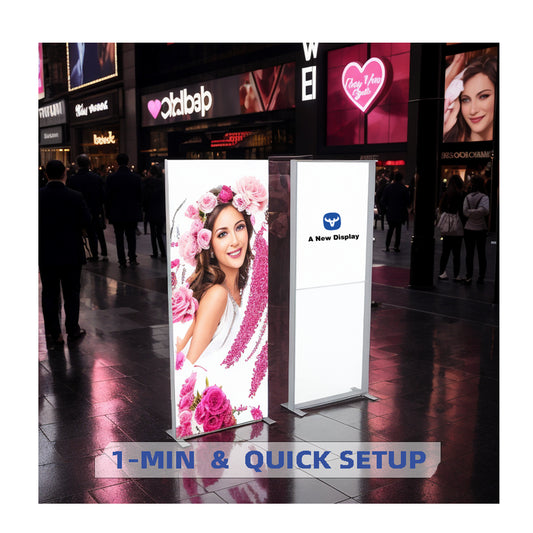 SEG LED Light Box – Portable Trade Show Display – Style 160 – SEG LED Light Box