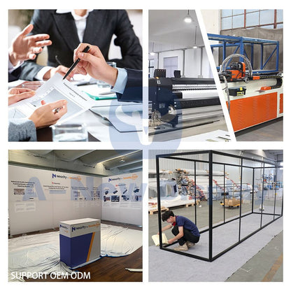 Large Foldable Tension Fabric Display – 9.7x7.8ft Backdrop Wall – Style 13 – View 6