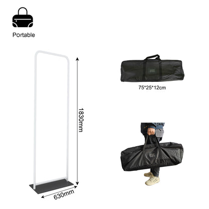 EZ Tube Tension Fabric Banner Stand – Portable Trade Show Display – Style 22 – View 5