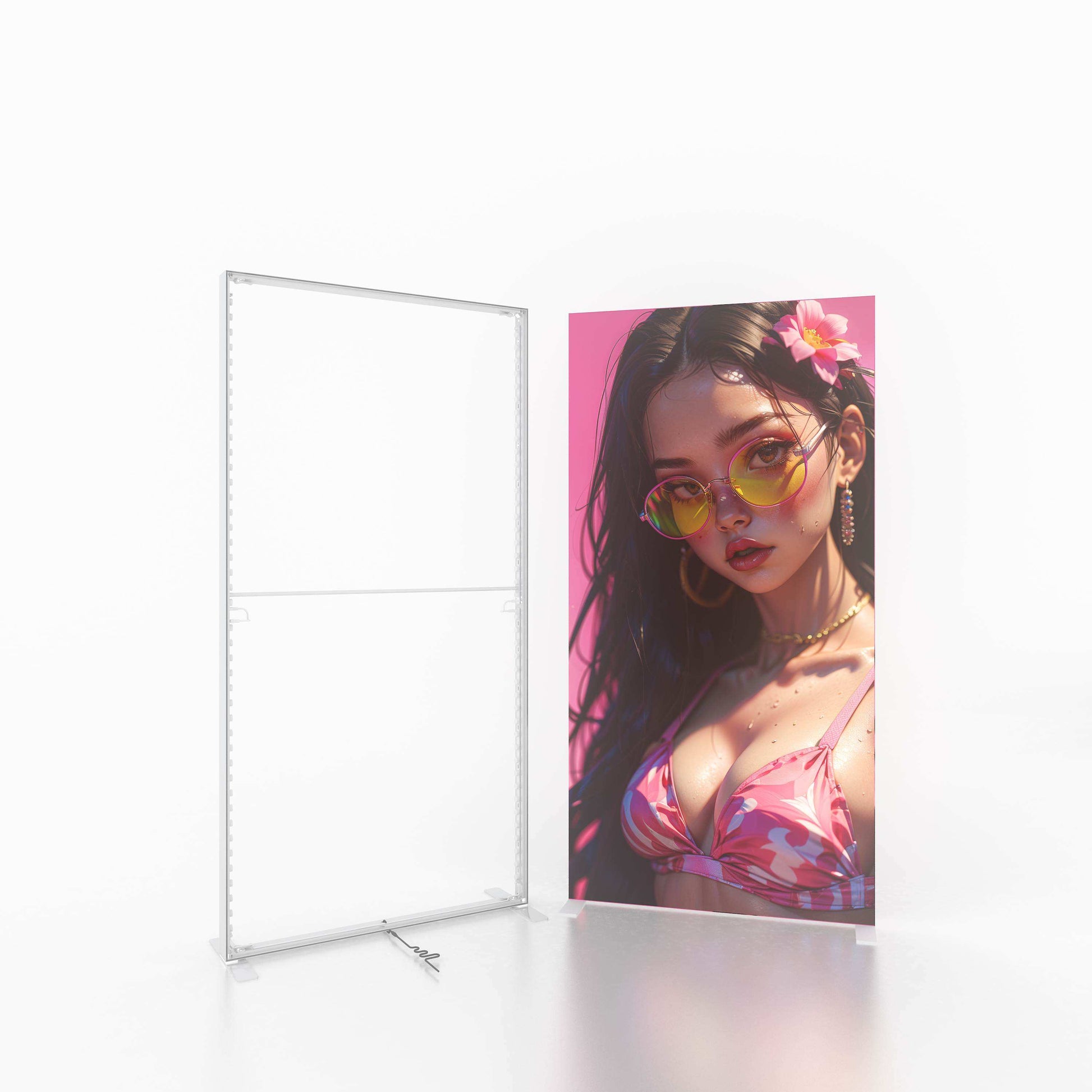 Hanging SEG LED Light Box – Trade Show Display – Style 066 – SEG LED Light Box