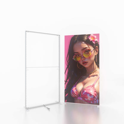 Hanging SEG LED Light Box – Trade Show Display – Style 066 – SEG LED Light Box