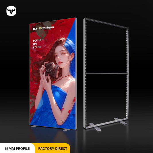 SEG LED Light Box – Portable Trade Show Display – Style 010 – SEG LED Light Box