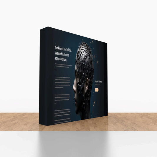 SEG LED Backlit Pop-Up Display – Trade Show Aluminum Banner Stand – Trade Show Display