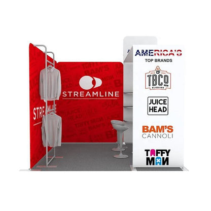 10x10ft (3x3m) Exhibition Booth – Style 042 | ASM Exhibits – View 3