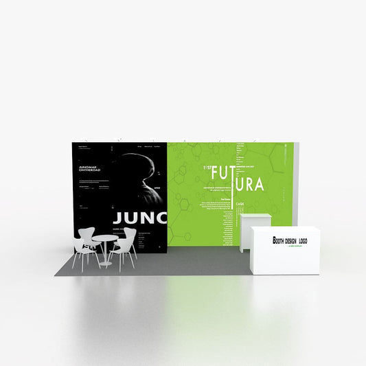 10x20ft (3x6m) Exhibition Booth – Style 022 | ASM Exhibits – Trade Show Exhibition Booth