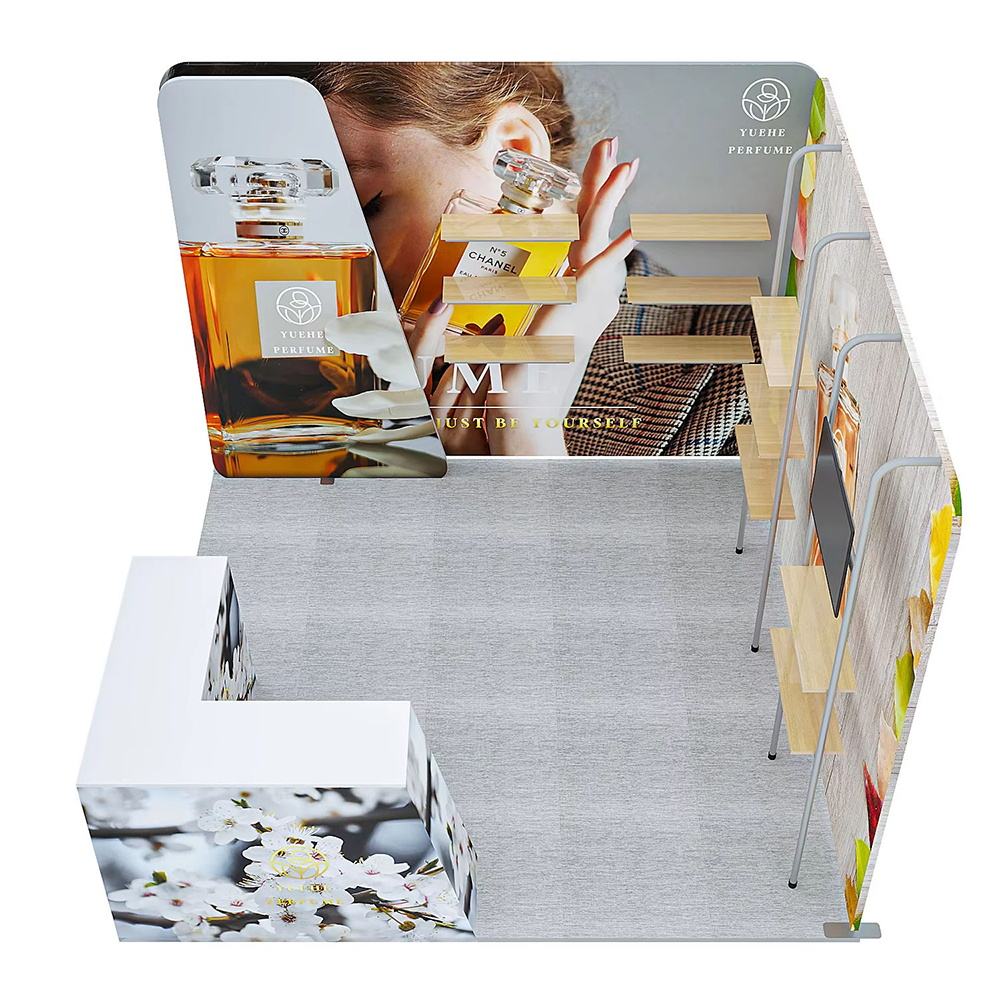 10x10ft (3x3m) Exhibition Booth – Style 041 | ASM Exhibits – View 3