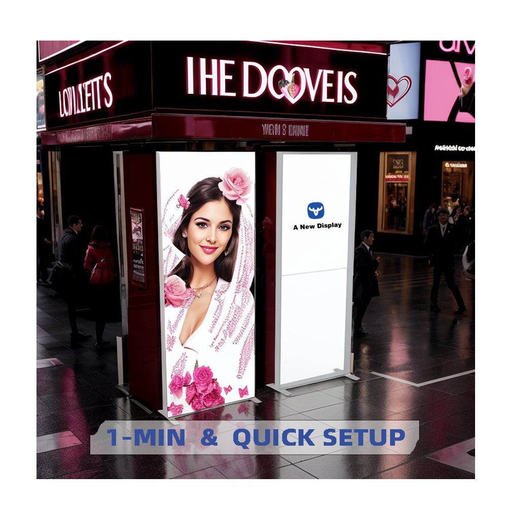 SEG LED Light Box – Portable Trade Show Display – Style 144 – SEG LED Light Box