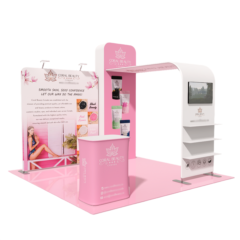 10x20ft (3x6m) Exhibition Booth – Style 018 | ASM Exhibits – Trade Show Exhibition Booth